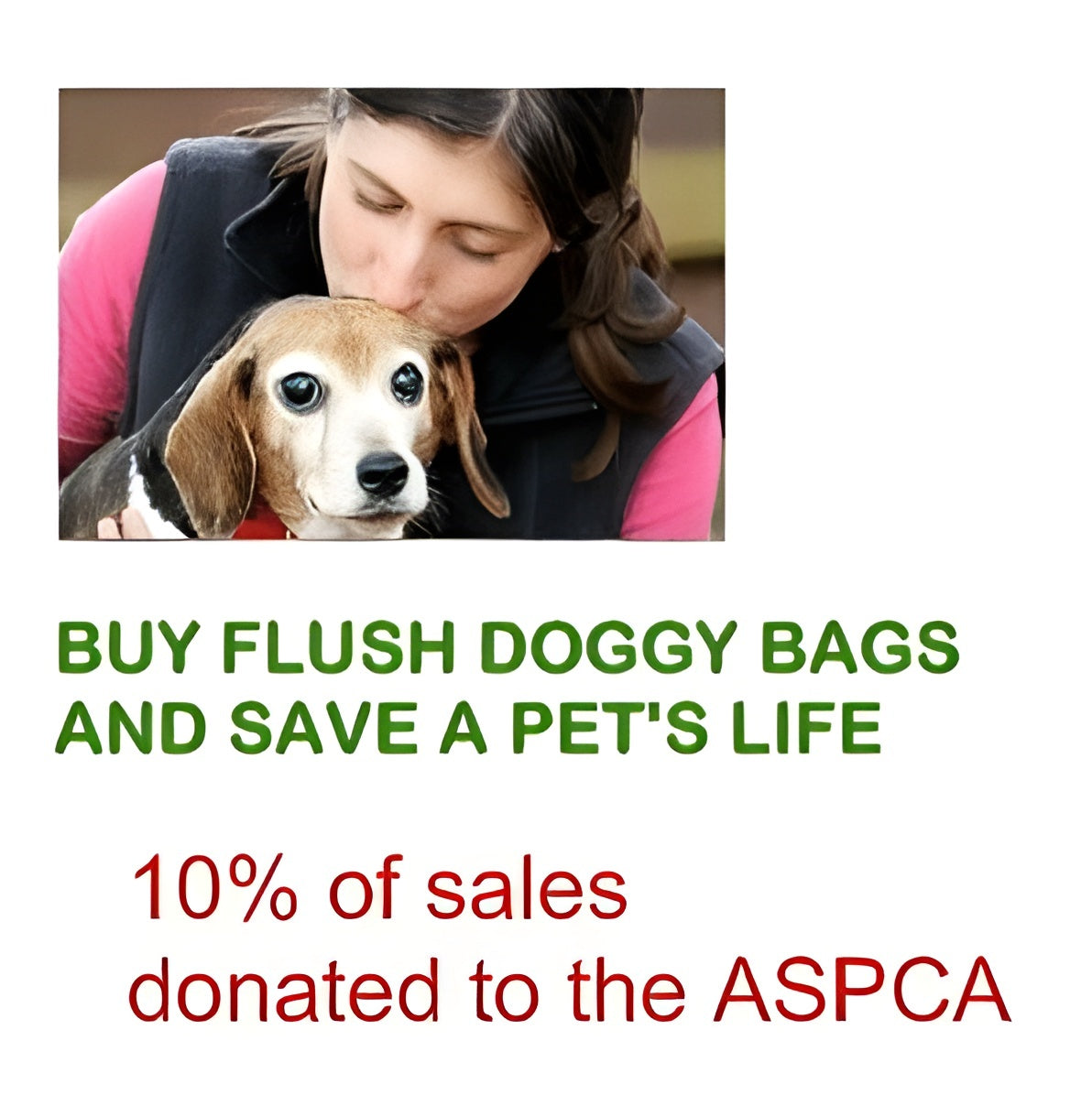 Flushable pet waste sales bags